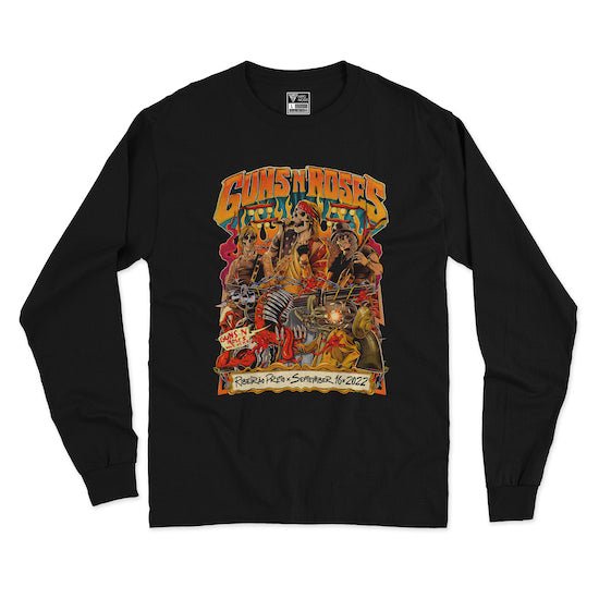 Polera Guns N’ Roses Ribeirão Preto ’22 - Hipgnosis