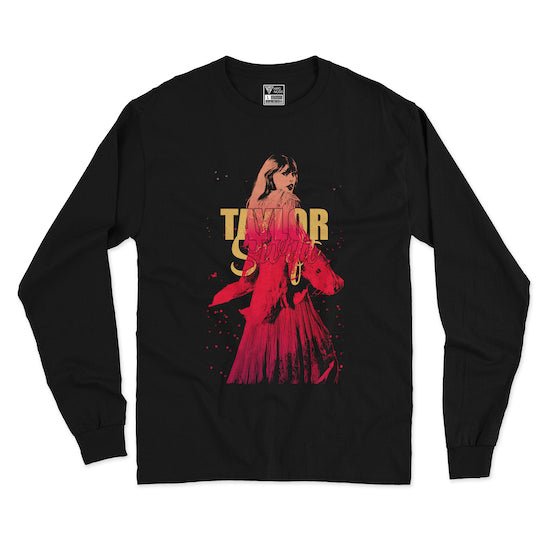 Polera Taylor Swift Pasión en Rojo - Hipgnosis