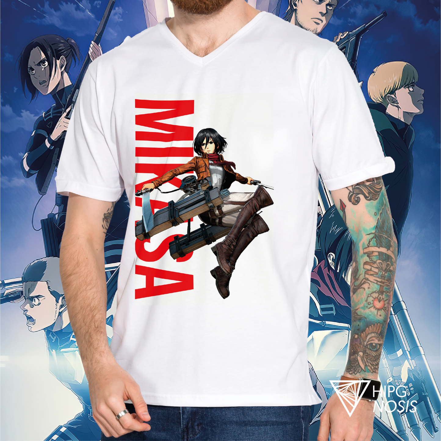 Shingeki no kyojin Mikasa 02 - Hipgnosis