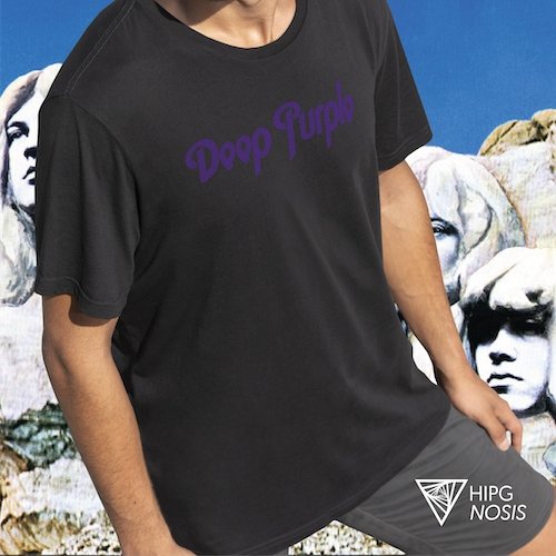 Deep purple polera negra 01