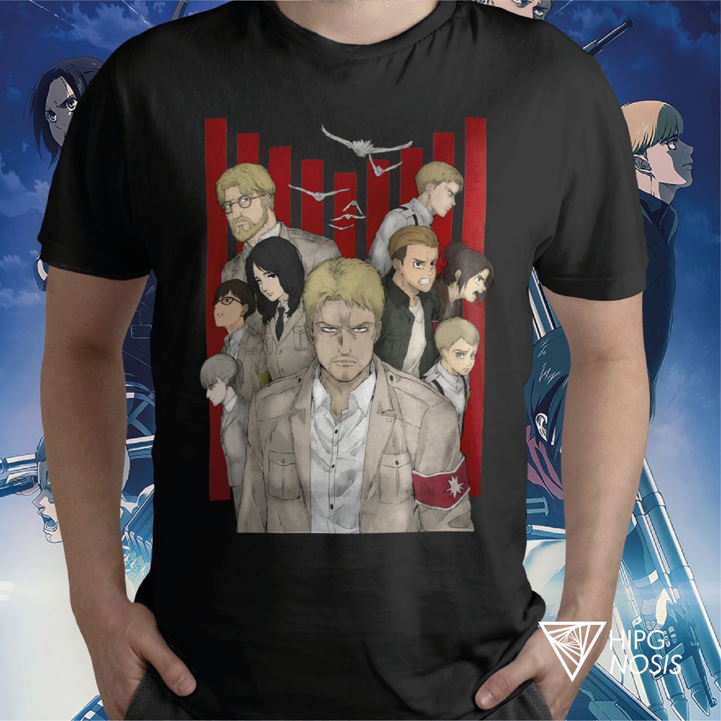 Shingeki no kyojin Guerreros - Hipgnosis