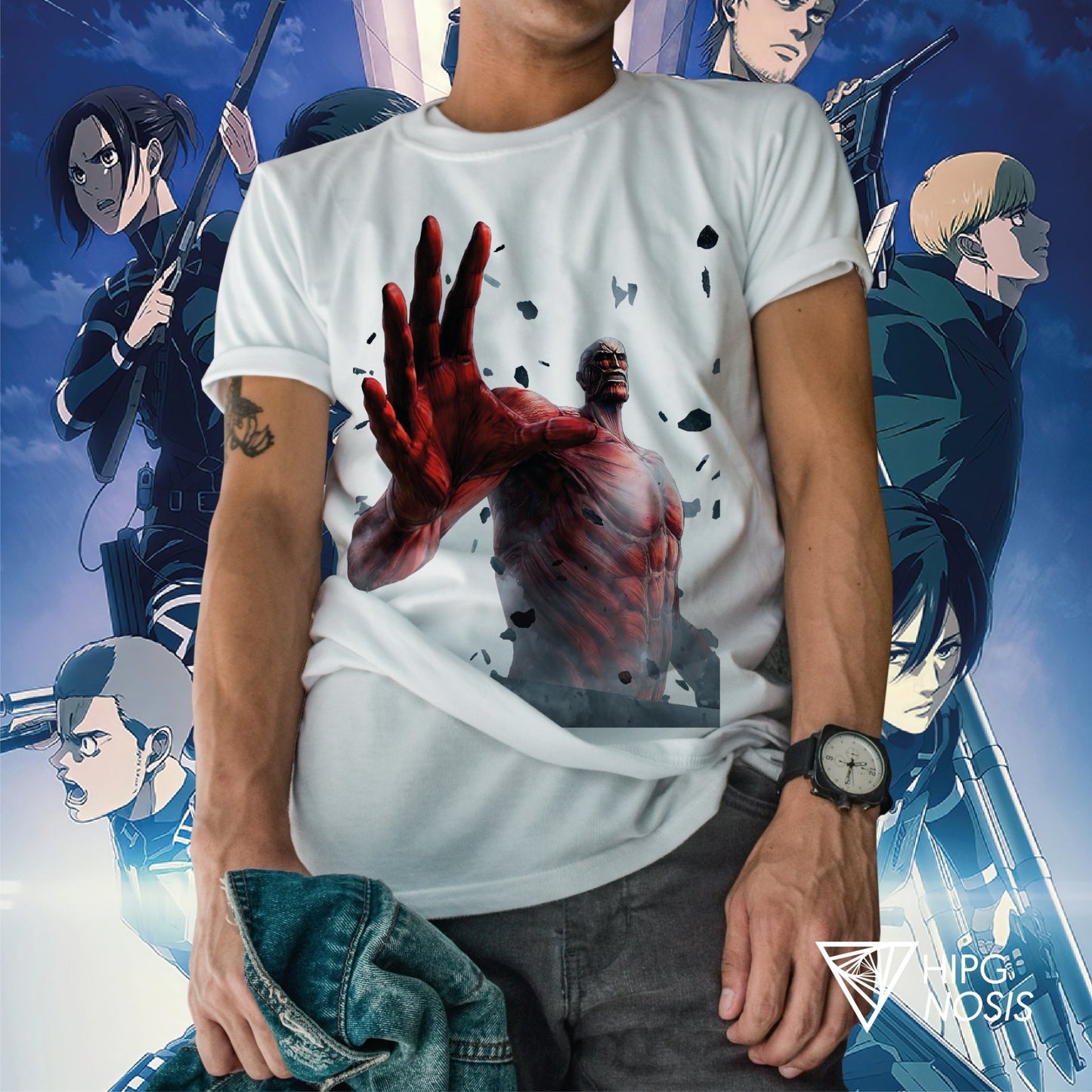 Shingeki no kyojin Titan Colosal - Hipgnosis