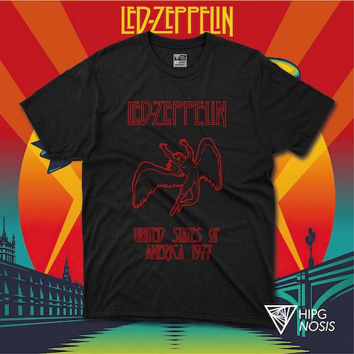 Led Zeppelin United States of America 1977 - Hipgnosis