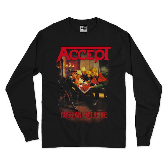 Polera Accept Russian Roulette - Hipgnosis