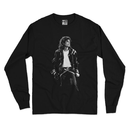 Polera Michael Jackson Blanco y Negro - Hipgnosis