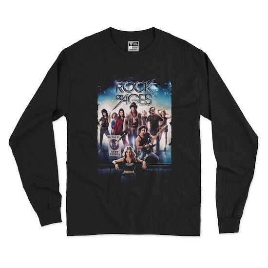 Polera Rock of Ages Showtime Under the Neon Sky - Hipgnosis
