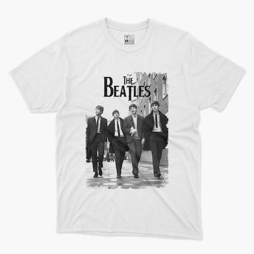 Polera The Beatles Blanco y Negro - Hipgnosis