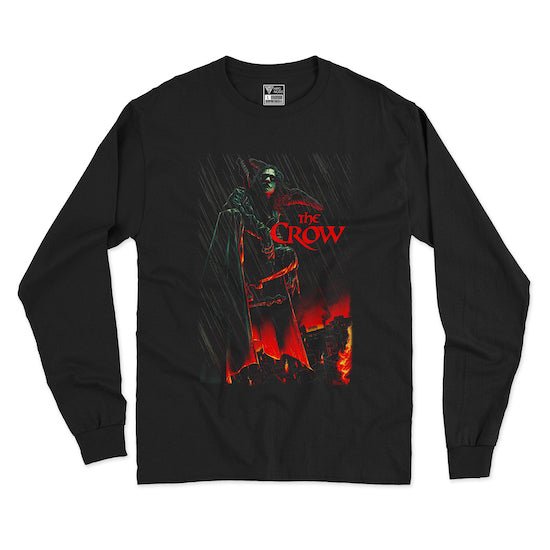 Polera The Crow Renacer en Lluvia - Hipgnosis