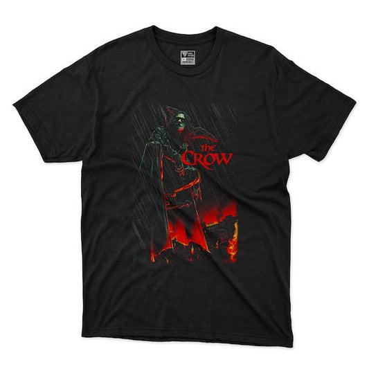 Polera The Crow Renacer en Lluvia - Hipgnosis