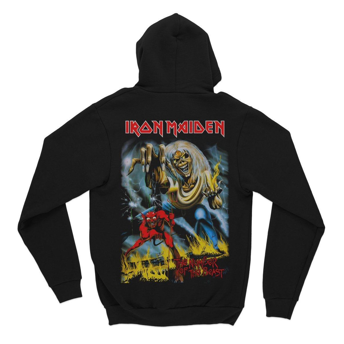 Polerón Iron Maiden The Number of the Beast - Hipgnosis